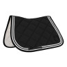Sottosella salto Double Stripes in tessuto tecnico Equestro - Nero