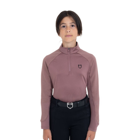 Base layer bambini unisex in tessuto tecnico Equestro