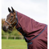 Copricollo Horseware Amigo® Bravo 12 Original 150g 1200D - Bordeaux / blu navy / grigio titanio