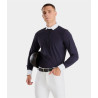 Aeris Camicia da competizione equitazione maniche lunghe uomo Horse Pilot - Notte scura