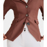 Giacca da concorso Aeromesh donna Horse Pilot - Marrone chiaro