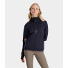 Felpa con zip da equitazione da donna Quest Horse Pilot - Notte scura