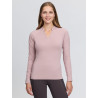 Maglia intima a maniche lunghe Lisa LeMieux donna - Rosa canina