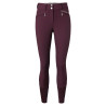 Pantaloni da equitazione Diana FS con grip in silicone Mountain Horse donna - Bordeaux scuro