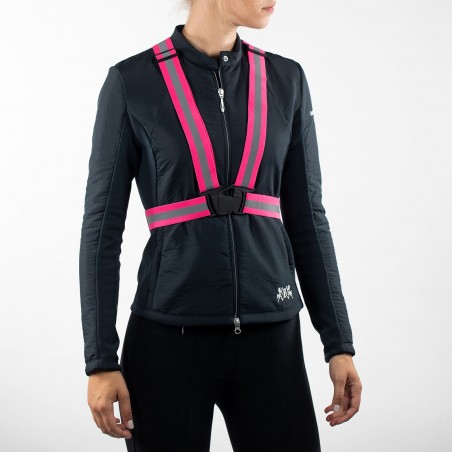 Gilet regolabile con bande riflettenti Horze