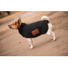 Coperta in pile per cane Diagonal Paddock - Nero