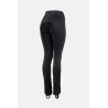 Pantaloni jodhpur da equitazione da donna Eydis con fondina in suede sintetico Horze - Nero