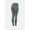 Anya pantaloni da equitazione da donna con grip al ginocchio Horze - Verde urban chic