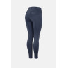 Pantaloni da equitazione funzionali da donna Anya con grip integrale Horze - Blu scuro