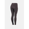 Leggings da equitazione da donna a vita alta con grip integrale Horze Tara 2.0 - Marrone scuro