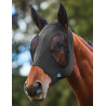 Maschera antimosche ComFiTec Stretch con orecchie Weatherbeeta - Carbone / nero