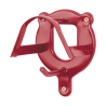 Porta-briglia Waldhausen in metallo - Rosso ciliegia