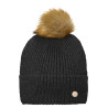 Cappello con pon pon Sparkle Mountain Horse - Nero