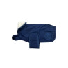 Cappotto impermeabile/pile per cane Gorla Flags & Cup - Nero