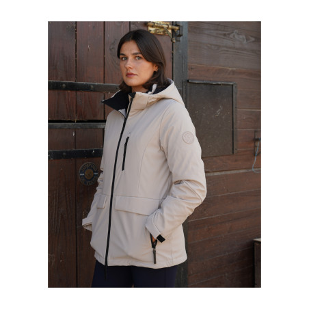 Parka impermeabile da donna Safa Flags & Cup