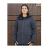 Parka impermeabile da donna Safa Flags & Cup - Nero