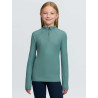 T-shirt tecnico a coste Raye LeMieux Young Rider - Aloe