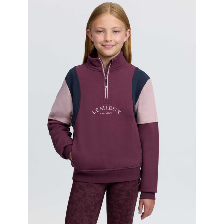 Maglia a mezza zip Viola Young Rider LeMieux