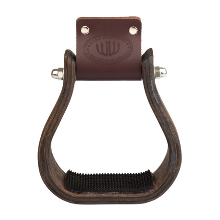 Staffa western in legno con panca antiscivolo in gomma Westwood