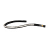Frontalino con strass Stones Concept Equestro - Nero / argento
