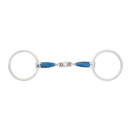 Filetto ad anelli in Sweet Iron con snodo doppio
