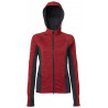 Felpa con cappuccio in pile tecnico Bella Mountain Horse - Rosso