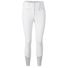 Pantaloni da equitazione Diana con grip al ginocchio in silicone Mountain Horse donna - Bianco