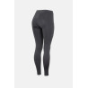Estelle pantaloni da equitazione da donna con grip integrale Horze - Grigio scuro