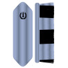 Spazzola dura bicolore grande Imperial Riding - Blu mattina metallizzato