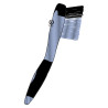 Spazzola per zoccoli Imperial Riding Grip - Blu mattina metallizzato