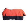 Coperta da esterno Imperial Riding Limited Fleece con collo - Arancione / blu navy