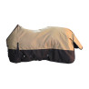 Coperta da esterno Imperial Riding Limited Fleece con collo - Beige / grigio