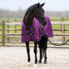 Coperta da esterno Imperial Riding Limited 100 g con collo - Viola