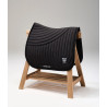Sottosella ergonomico unisex Horse Pilot - Nero / paillettes