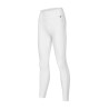 KLKristin pantaloni da equitazione da donna modello A con grip completo Kingsland - Bianco