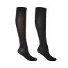Calze alte Logo unisex confezione da 2 Kingsland - Nero