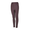 Pantaloni da equitazione pull-up F-Grip da ragazza KLKrissy Kingsland bambino - Vino di prugna