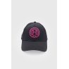 Cappellino Cassidy blu navy / rosa Harcour - Nero / rosa