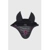 Cuffia per cavallo Harcour Fablir - Nero / rosa