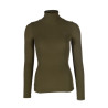 Maglia a collo alto Montalcino - HKM - Verde oliva