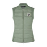Gilet ibrido senza maniche da donna KLLucy Kingsland - Verde scarabeo