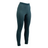 Leggings HKM Tabea fond 1/1 in silicone - Petrolio