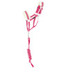 Hobby Horse Pony Academy Capestro + lunghina - Rosa