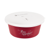 Mangiatoia con coperchio Waldhausen - Rosso ciliegia