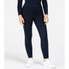 Leggings da equitazione termici ELT Rica in pile bouclé per bambini - Blu profondo