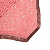 Cuffia anti-mosche con banda glitterata Wellington insonorizzata Full viola Kentucky - Rosa antico