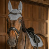 Cuffia antimosche full scintillante Wellington pony viola Kentucky - Grigio