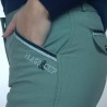 Pantaloni da equitazione da donna Flags & Cup Varena - Verde grigio