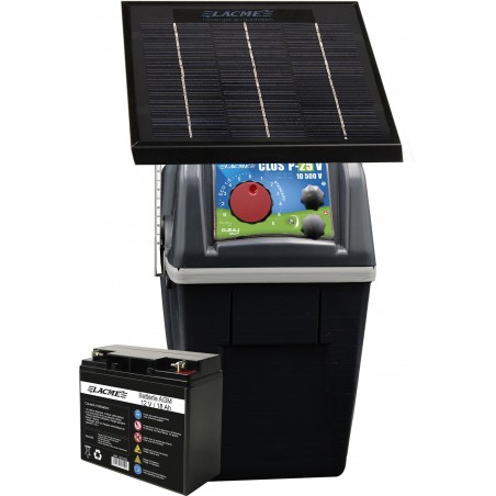 Elettrificatore Recinto P25V Solare 3W Lacmé