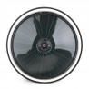 RUOTA DA SULKY 28" FLANGE IN PVC - Trasparente